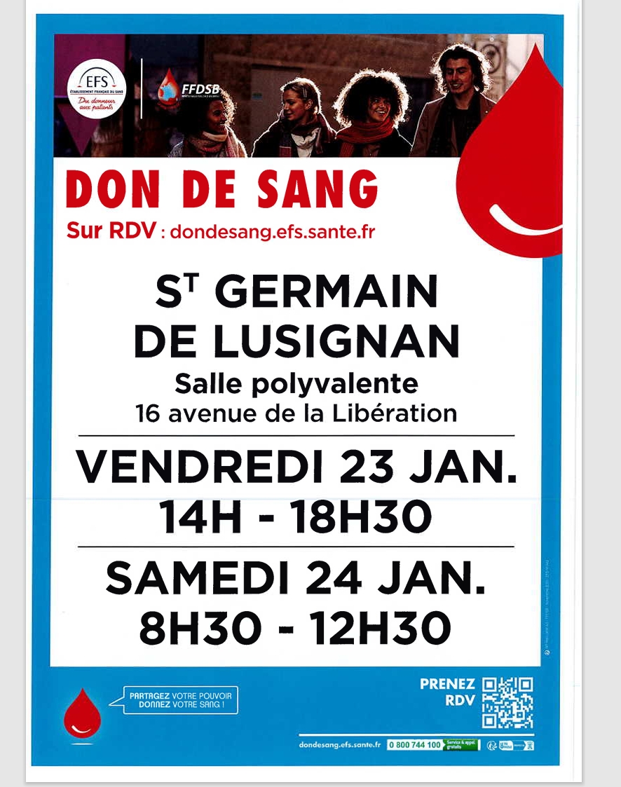 don de sang janvier